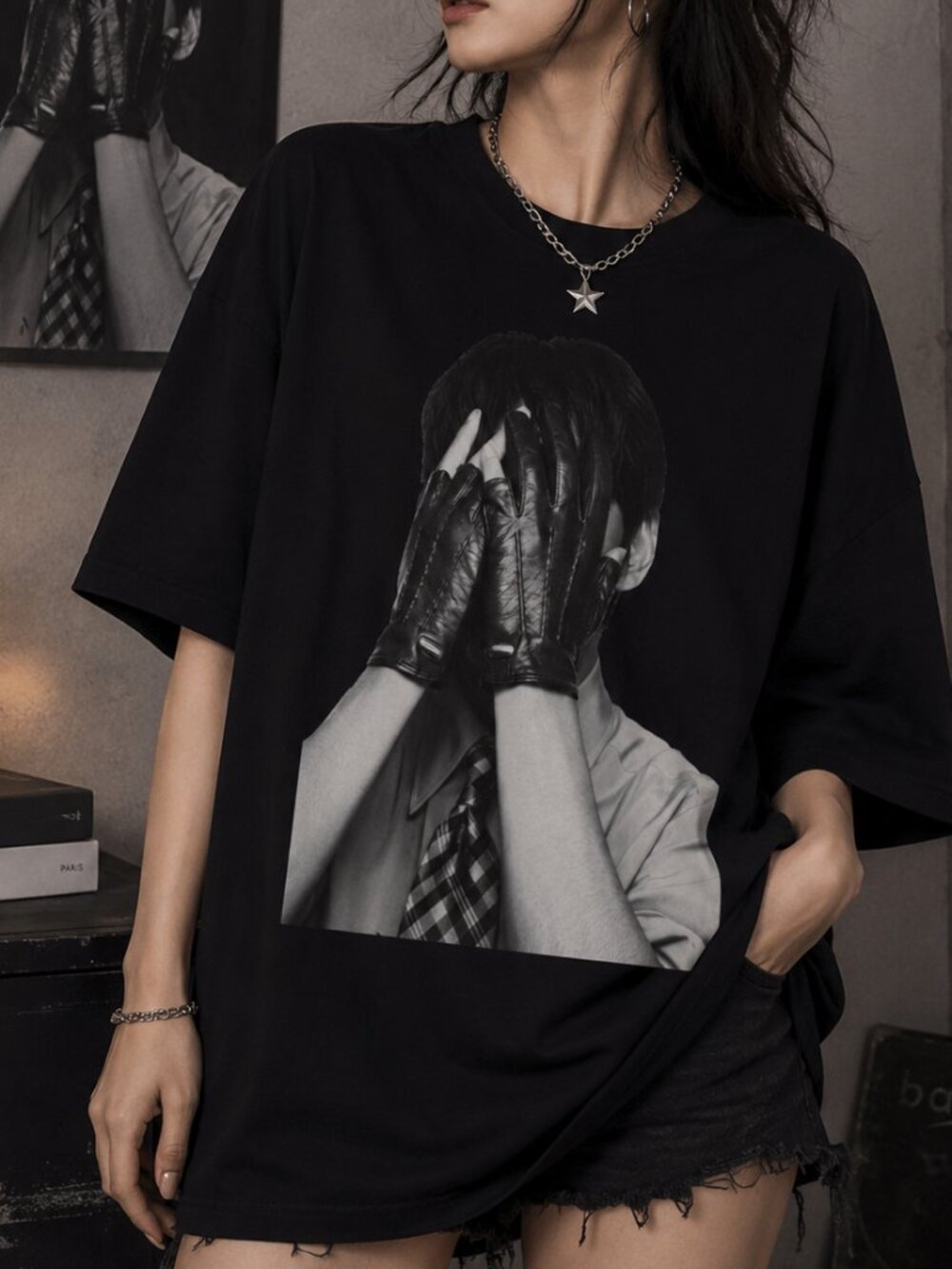 V Taehyung Graphic Tee, BTS Tour Inspired Shirt